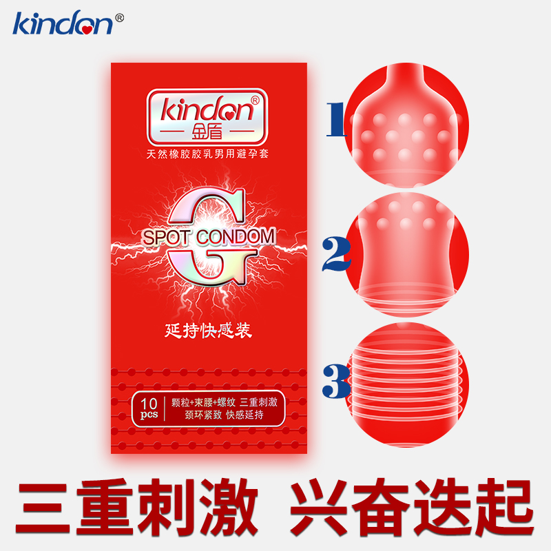 金盾避孕套G點系列延時快感